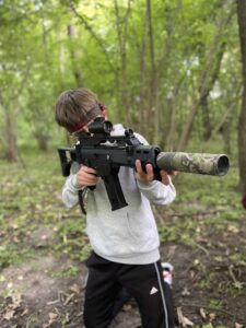 paintball laserowy